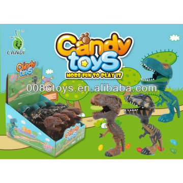 2013 Jouets à base de bonbons aux dinosaures chauds